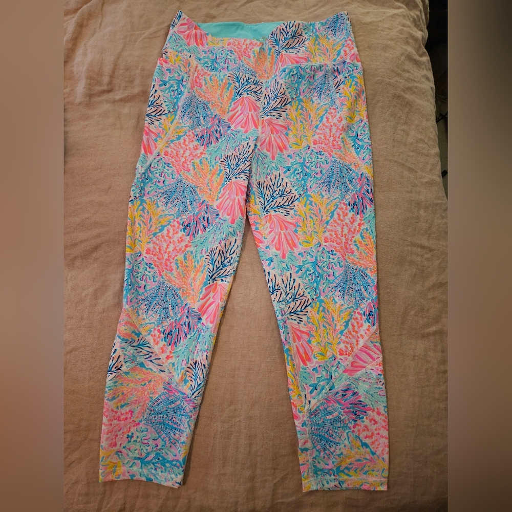 Lilly Pulitzer Multicolor Patterned Leggings